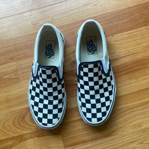 Vans Checkerboard Slip Ons
